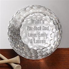 Personalized Golf Gifts - Engrave Crystal Golf Ball - 5557