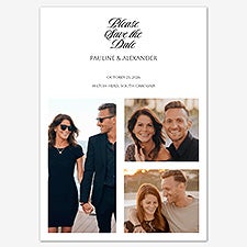 Love's Embrace Save the Date Personalized Card - 55664D