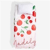 Fruit Pop Name Personalized Twin Fleece Blanket  - 55790