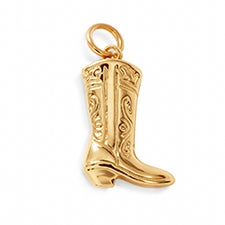 Kittenish Cowboy Boot Charm  - 55871