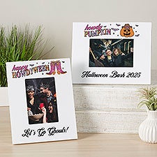 Kittenish Personalized Pinkoween Picture Frames - 56102