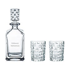 Engraved Nachtmann Bossa Nova Whisky Set Store - 56195
