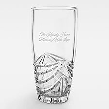 Engraved Cut Crystal Swag Vase Store - 56222