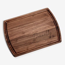 Signature Engraved Walnut Cutting Boards  - 56226