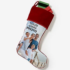Your Own Photo Personalized Christmas Stockings  - 56327