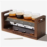 Engraved Craft Beer Flight Serving Set  - 56357