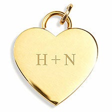 Engraved Heart Charm - 56420