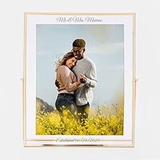 Engraved Gold & Silver Floating Frames  - 56477