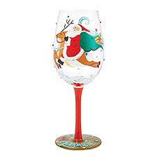 And To All A Goodnight Wine Glass - 56503
