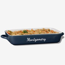 Engraved Ceramic Casserole Baking Dish - 56618