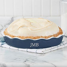 Engraved Ceramic Pie Dish - 56619