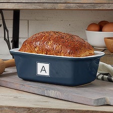 Engraved Ceramic Loaf Pan - 56621