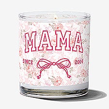 Personalized Floral Bow Candle by Jessie James Decker - 57332