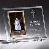 Faithful Communion Personalized Glass Frame - 57516