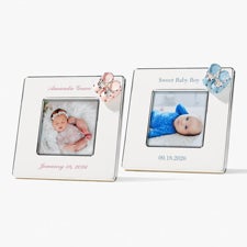 Baby Shoes Personalized 3x3 Picture Frame - 57692