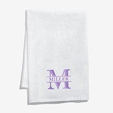 Lavish Last Name Embroidered Tea Towel - 57823