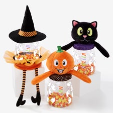 Bright Fright Ghosts Personalized Candy Jar - 57829