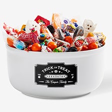 Mystic Coven Personalized Halloween Candy Bowl - 57840