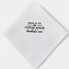 Embroidered Cocktail Napkin by Nikki Boyd - 58159
