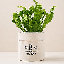 Embroidered Canvas Flower Planter by Nikki Boyd - 58181