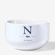 Personalized 14 oz. Ceramic Snack Bowl by Nikki Boyd - 58204