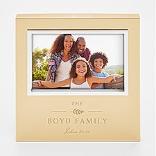 Engraved Gold Uptown 4x6 Picture Frame by Nikki Boyd - 58207
