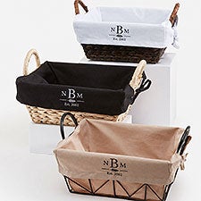 Embroidered Basket Liner by Nikki Boyd - 58210