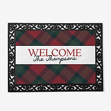 Heritage Christmas Personalized Doormats - 58220