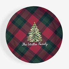 Heritage Christmas Personalized 10" Polymer Plate  - 58225