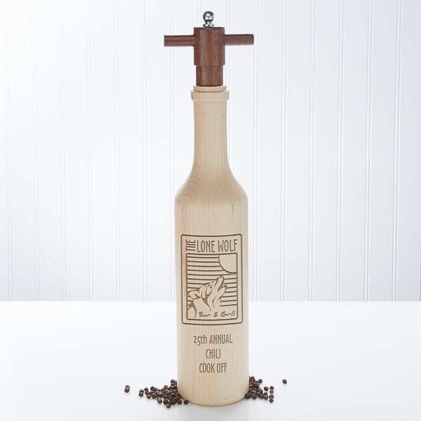 Custom Pepper Mill With Your Business Logo - 10139