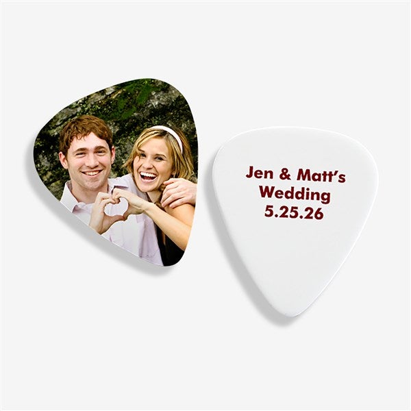 Wedding Favor Personalized Guitar Picks - 10316