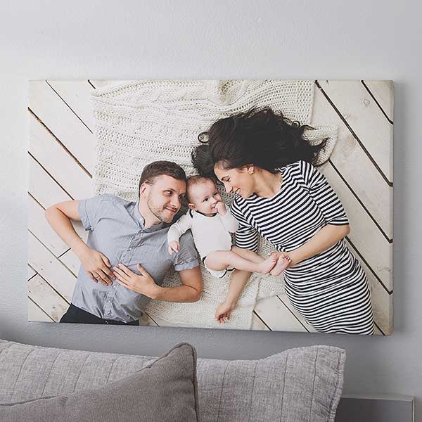 Personalized Photo Canvas Print - 12x18