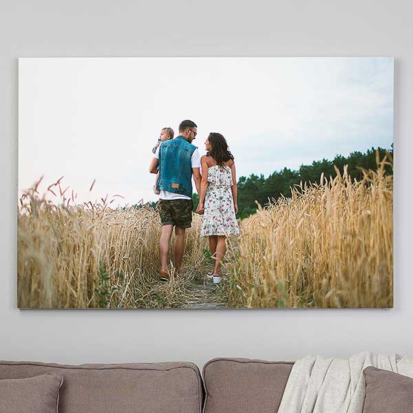 Personalized Photo Canvas Print - 16x20