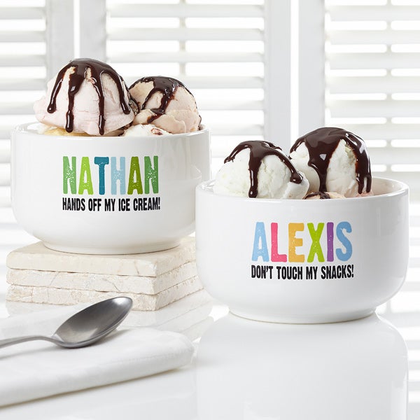 Family Characters Personalized 14 oz. Treat Bowl