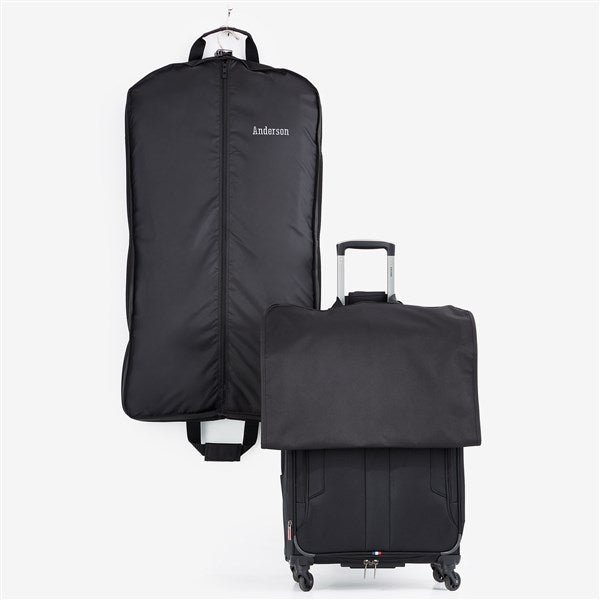 Personalized Garment Bag - Embroidered Monogram - 13896