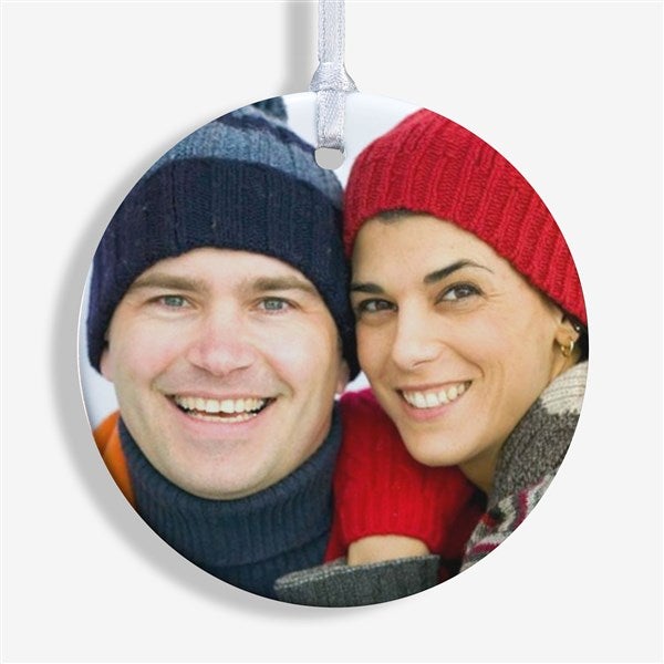 Personalized Photo Christmas Ornament - 2-Sided - 14590