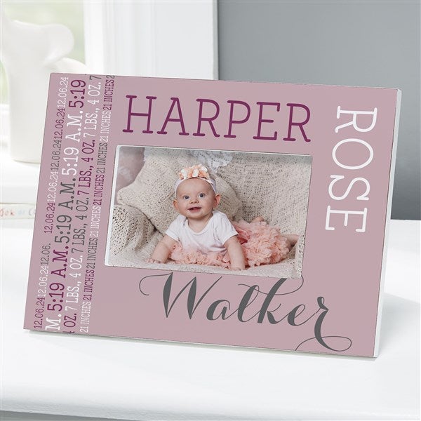 Personalized Picture Frame - Darling Baby Girl - 14860