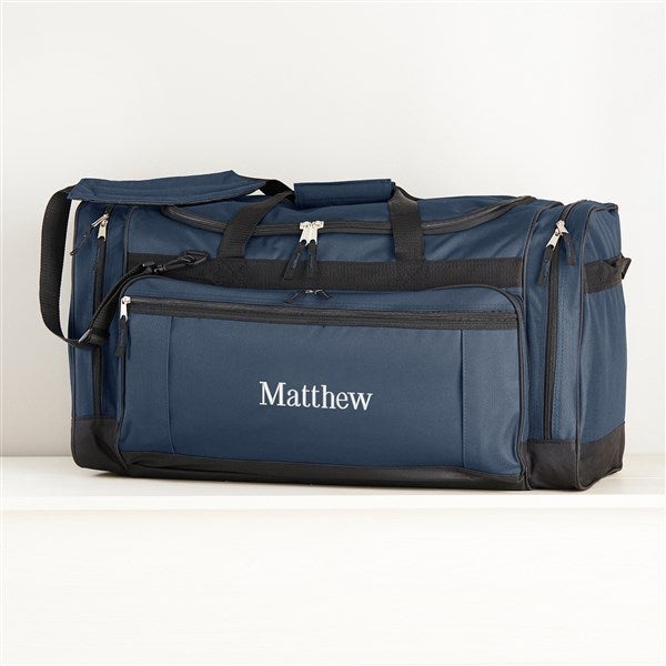 Embroidered Duffel Bag Deluxe Weekender