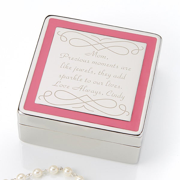 Personalized Jewelry Box - Enchanting Mother - 15460