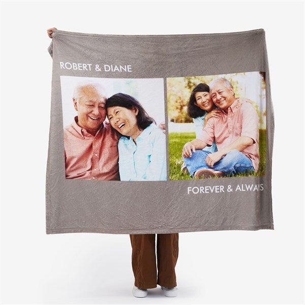 Picture Perfect Personalized Fleece Blankets - 16486