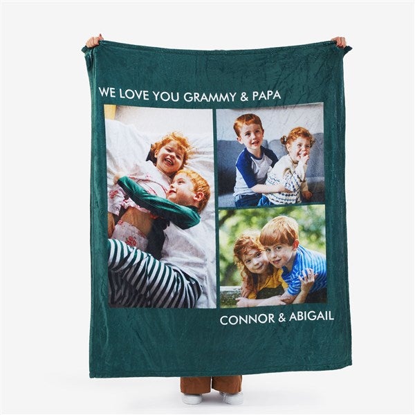 Picture Perfect Personalized Fleece Blankets - 16486