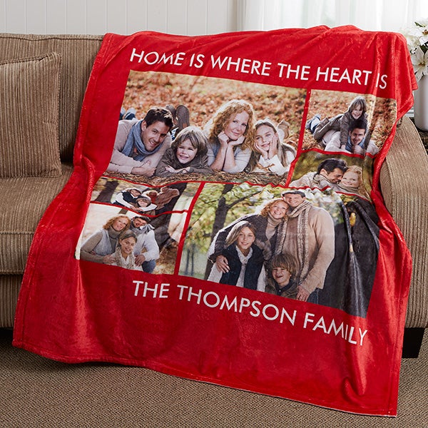 Picture Perfect Personalized Fleece Blankets - 16486