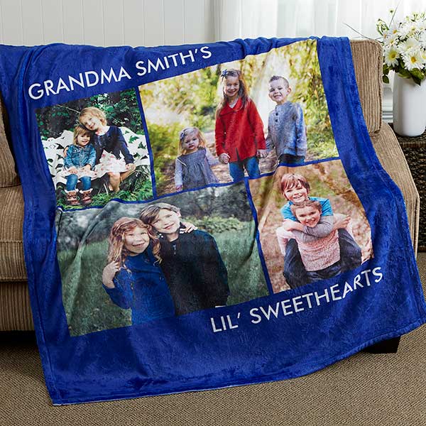 Picture Perfect Personalized Fleece Blankets - 16486