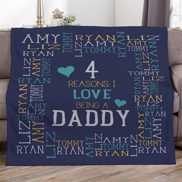 Personalized Blankets For Grandpa - Reasons Why For Him - 16876
