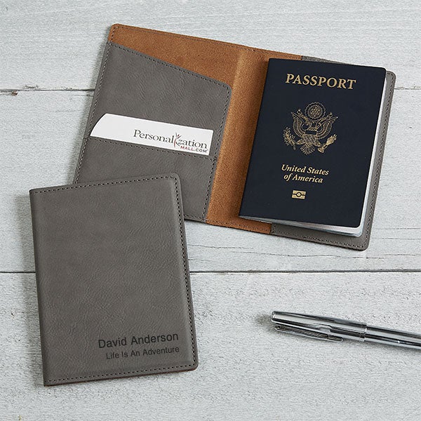 Personalized Passport Holder - Signature Series - 16957