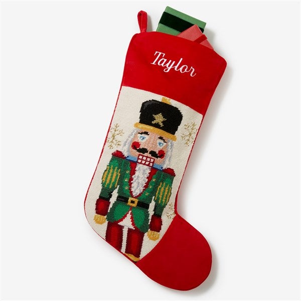 Personalized Needlepoint Christmas Stockings - Winter Charm - 17317