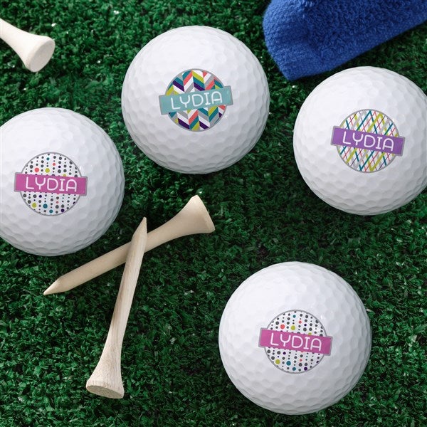 Personalized Women's Golf Ball Sets - Sassy Lady - 17322