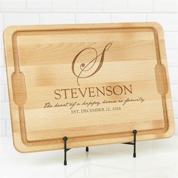 Personalized Maple Cutting Boards - Heart Of Our Home - 17595
