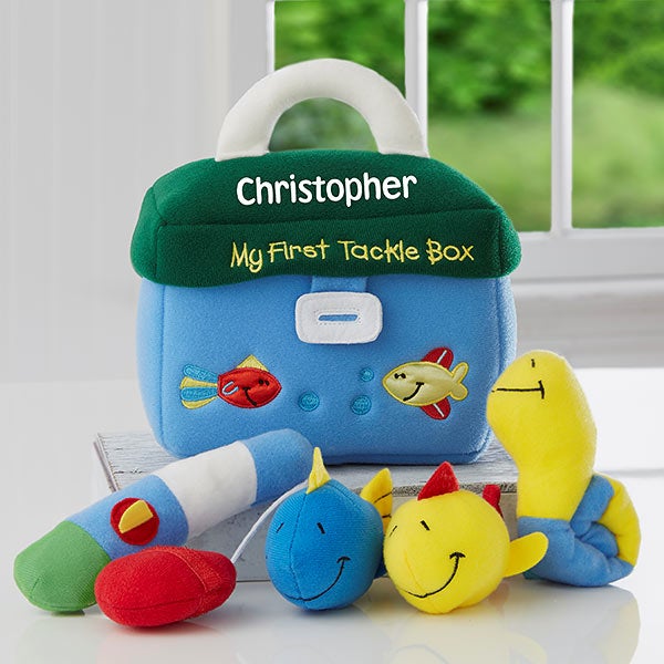 My First Mini Tackle Box Personalized Playset by Baby Gund® - On Sale Today!