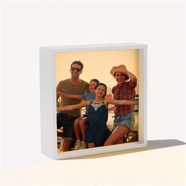 Personalized Photo LED Light Shadow Box - 18241
